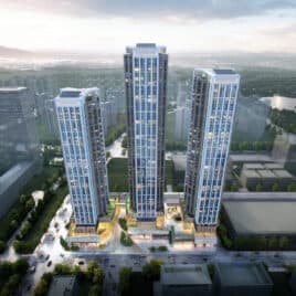 (주상복합) - 인천 청라 국제금융단지 신축공사